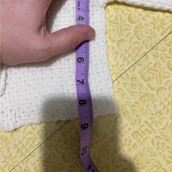 Vintage Knit White Matching Set - Picture 7 of 9